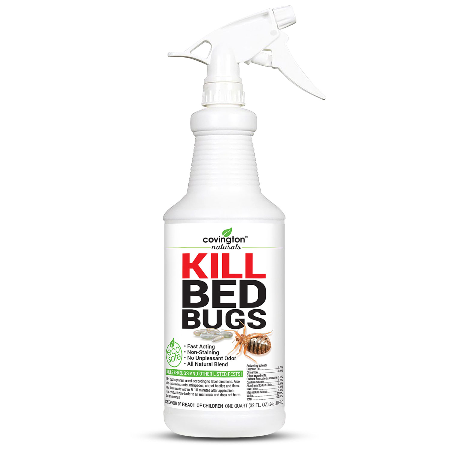Covington Naturals Kill Bed Bugs