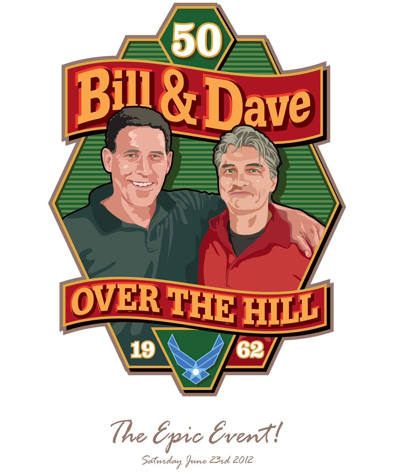 Bill and Dave illustration