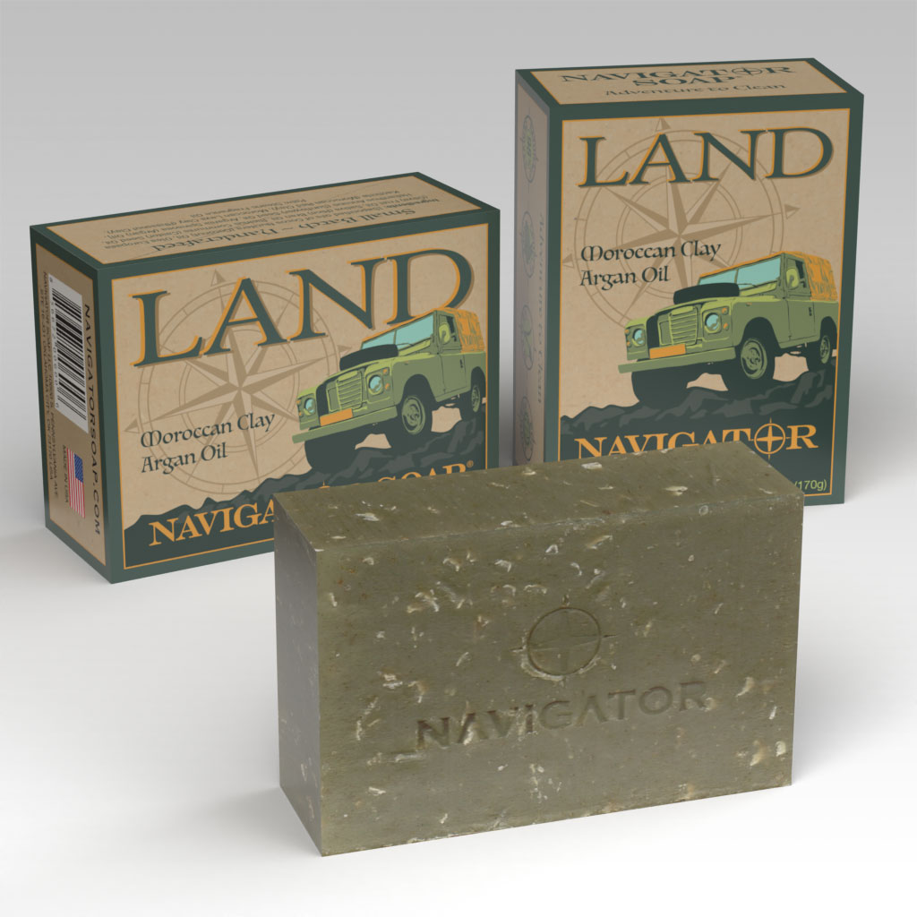 Allied Soap and Razor land series soap